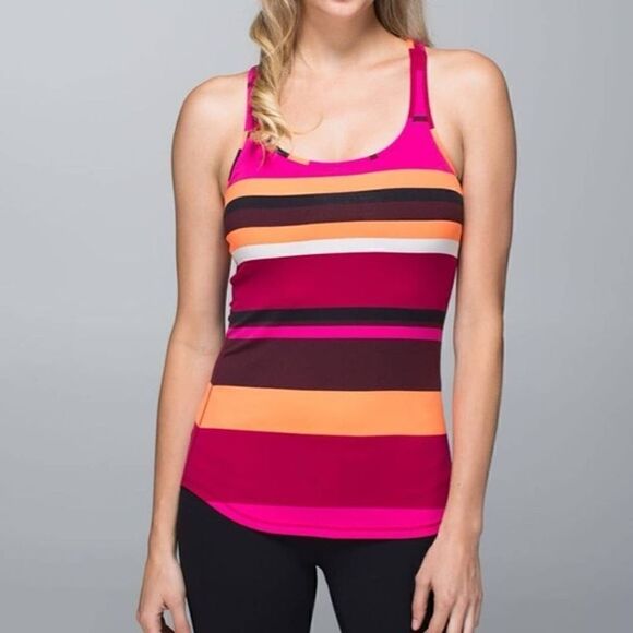 Size 2 Lululemon Refresh Racer Tank Top - Picture 1 of 5